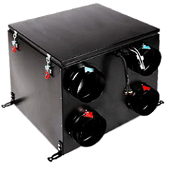 Вентиляционная установка LV-RACU-450V-E-2,5-EC-GTC-E63